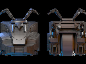 Lawmaster Motorbike Judge Dredd 3Dモデル