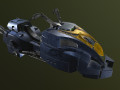 Lawmaster Motorbike Judge Dredd 3D 模型