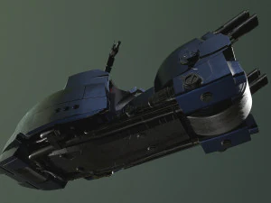 Lawmaster Motorbike Judge Dredd 3D Model