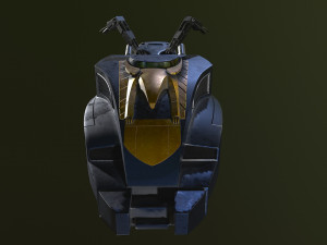 Lawmaster Motorbike Judge Dredd 3Dモデル