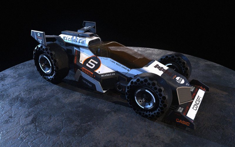 Concept car Modelo 3D .c4d .max .obj .3ds .fbx .stl .blend 