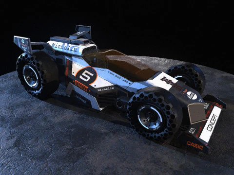 Carro-conceito Modelo 3D