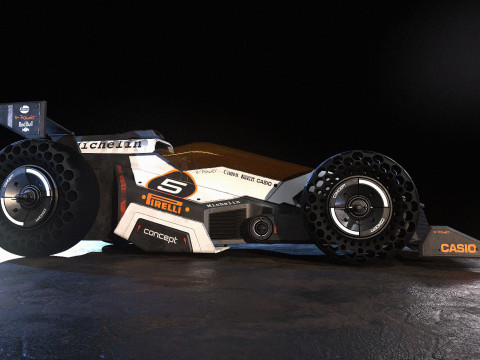 Concept car Modelo 3D
