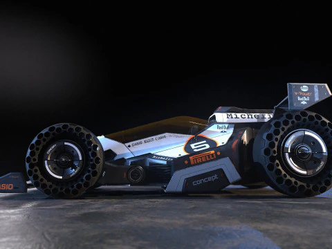 Concept car 3D Model