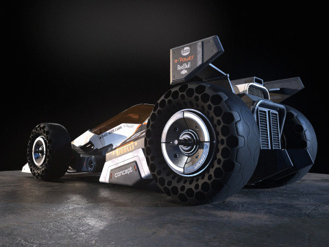 Concept car Modelo 3D