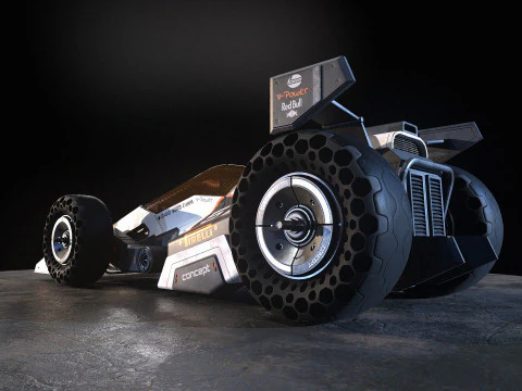 Concept car 3D Model