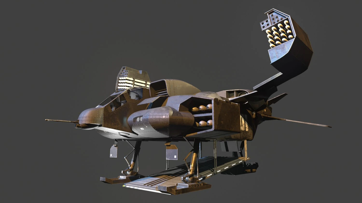 UD4 Cheyenne ALIENS 3D Model .c4d .max .obj .3ds .fbx .stl .blend 