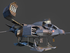 UD4 Cheyenne ALIENS 3D 모델