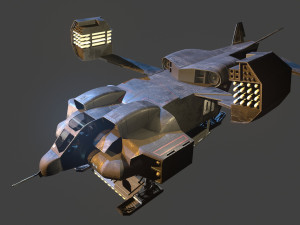UD4 Cheyenne ALIENS 3D 모델