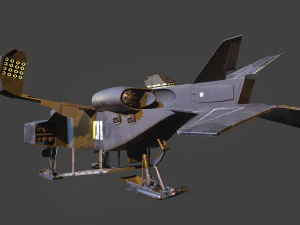 UD4 Cheyenne ALIENS 3D Model