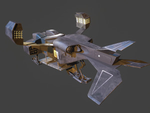 UD4 Cheyenne ALIENS 3D 모델