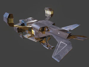 UD4 Cheyenne ALIENS 3D Model
