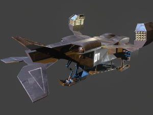 UD4 Cheyenne ALIENS 3D Model