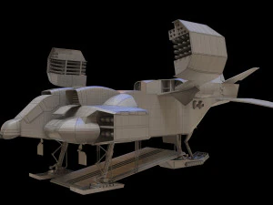 UD4 Cheyenne ALIENS 3D Model