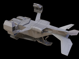 UD4 Cheyenne ALIENS 3D 모델
