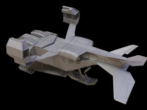 UD4 Cheyenne ALIENS 3D Model