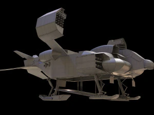 UD4 Cheyenne ALIENS 3D Model