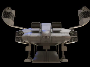 UD4 Cheyenne ALIENS 3D Model