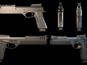 Auto 9 RoboCop 3D Model