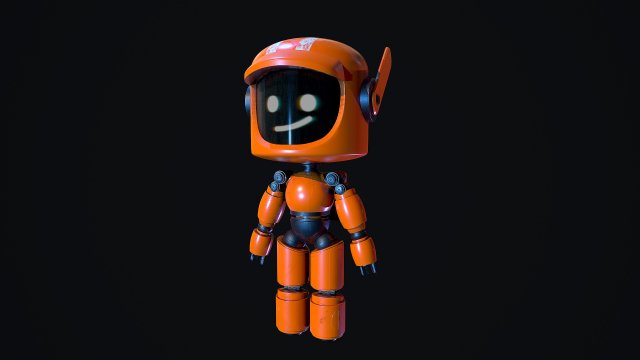 K-VRC Love Deth And Robot 3D मॉडल .c4d .max .obj .3ds .fbx .stl .blend 