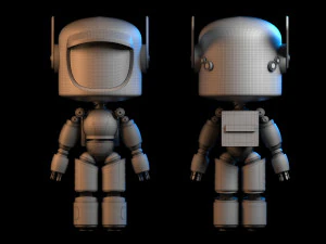 K-VRC Love Deth And Robot 3D Model