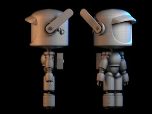 K-VRC Love Deth And Robot 3D Model