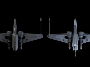 ARC-170 starfighter 3D Model