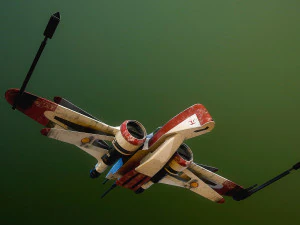 ARC-170 starfighter 3D Model