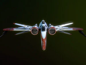 ARC-170 starfighter 3D Model