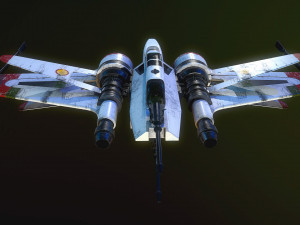 ARC-170 starfighter 3D Model