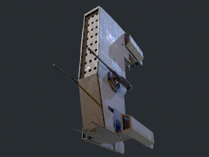 Spacefighter 3D Model