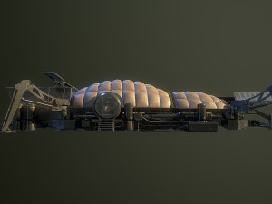 Mars Station 3D Модель