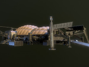 Mars Station 3D Model