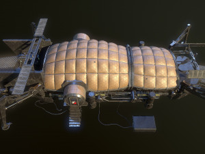 Mars Station 3D Model