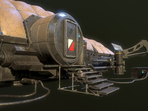 Mars Station 3D Model