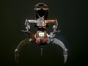 Droideka Star Wars 3D Modell