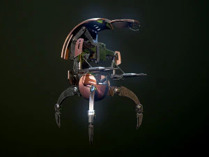 Droideka Star Wars 3D Model