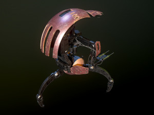 Droideka Star Wars Model 3D