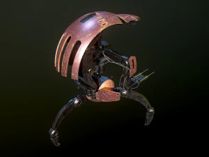Droideka Star Wars 3D Model
