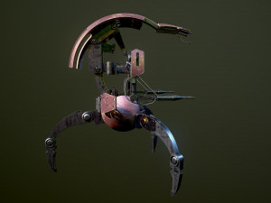 Droideka Star Wars Model 3D