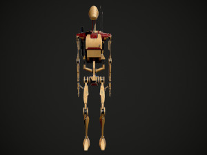 B1 Battle Droid 3D Модель
