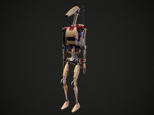 B1 Battle Droid 3D Модель