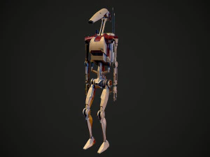 Droide de batalla B1 Modelo 3D
