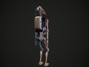 B1 Battle Droid 3D Модель