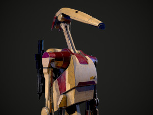 B1 Battle Droid 3D Модель
