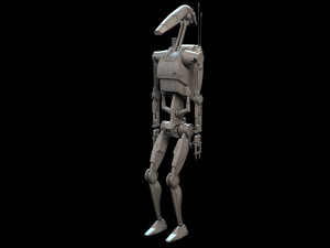 B1 Battle Droid 3D Модель