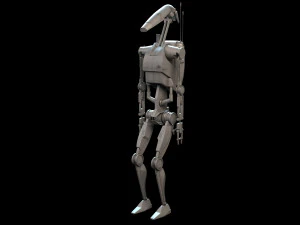 Droide de batalla B1 Modelo 3D