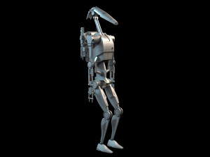B1 Battle Droid 3D Модель