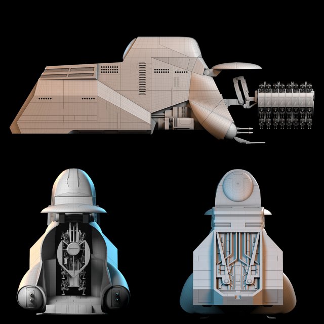 MTT starwars 3D in 3DExport
