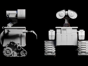 WALL-E 3D Model